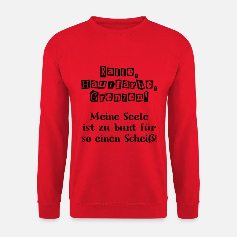 Bunte Seele - Unisex Pullover - Rot