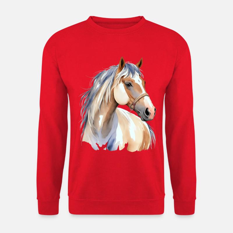 Painthorse - Unisex Pullover - Rot