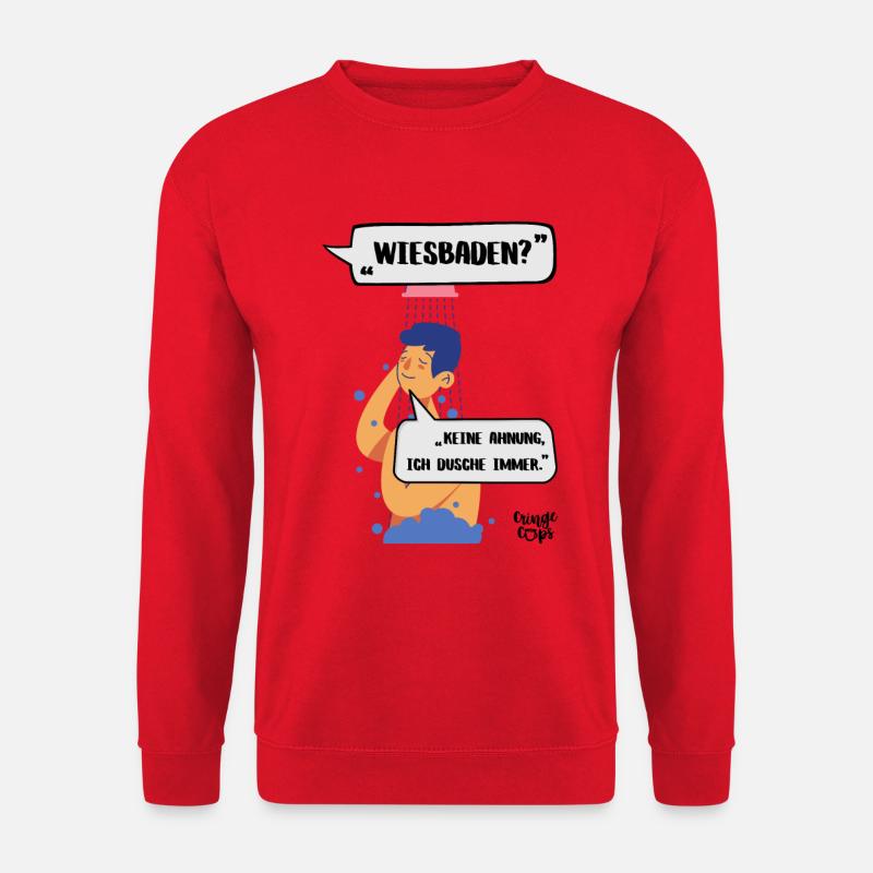 Wiesbaden? - Unisex Pullover - Rot