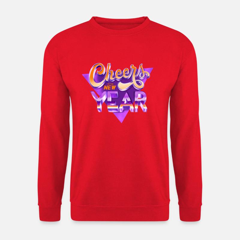 Happy New Year - Unisex Pullover - Rot