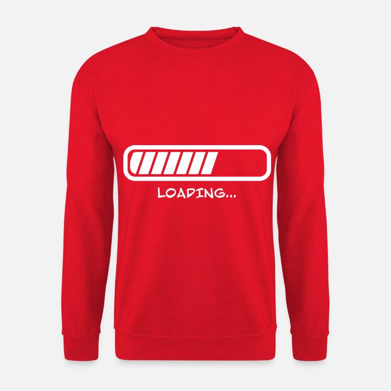 Charging Bar Charging Waiting - Unisex Sweatshirt - red