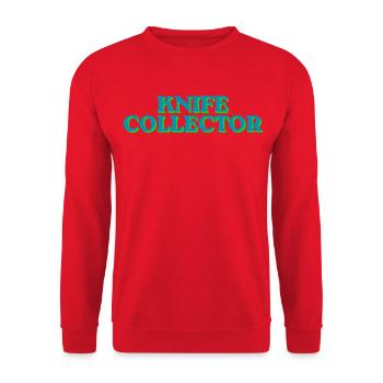 Look néon de collectionneur de lames - Sweat-shirt Unisexe - rouge - Devant - Alina (178cm) & Michal (187cm)