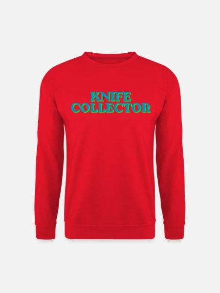 Klingen-Sammler Neon-Look - Unisex Pullover - Rot