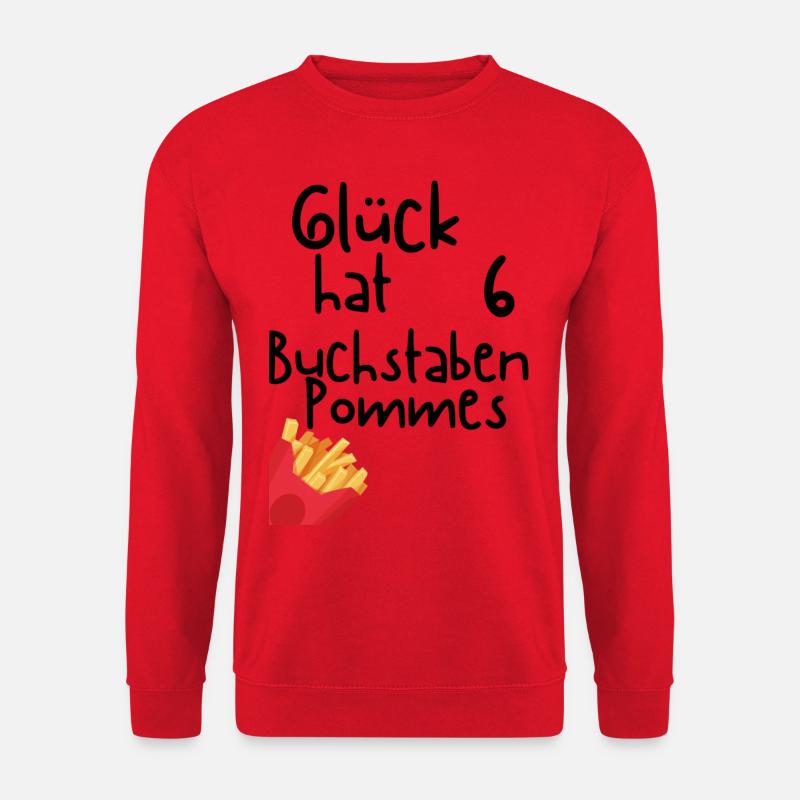 Glück hat 6 - Unisex Pullover - Rot