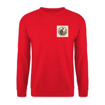 Gentleman Gardener - Unisex Sweatshirt - red - Front - Alina (178cm) & Michal (187cm)
