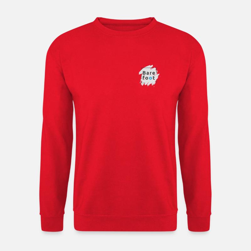 Barefoot – Unstoppable Natural - Unisex Sweatshirt - red