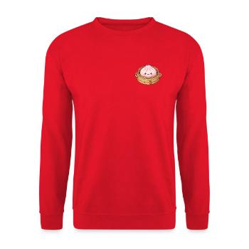 Dumpling pink - Unisex Sweatshirt - red - Front - Alina (178cm) & Michal (187cm)