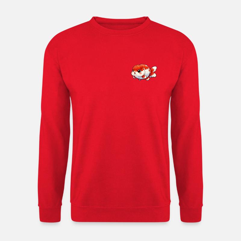 Rnachu Goldfisch Design - Unisex Pullover - Rot