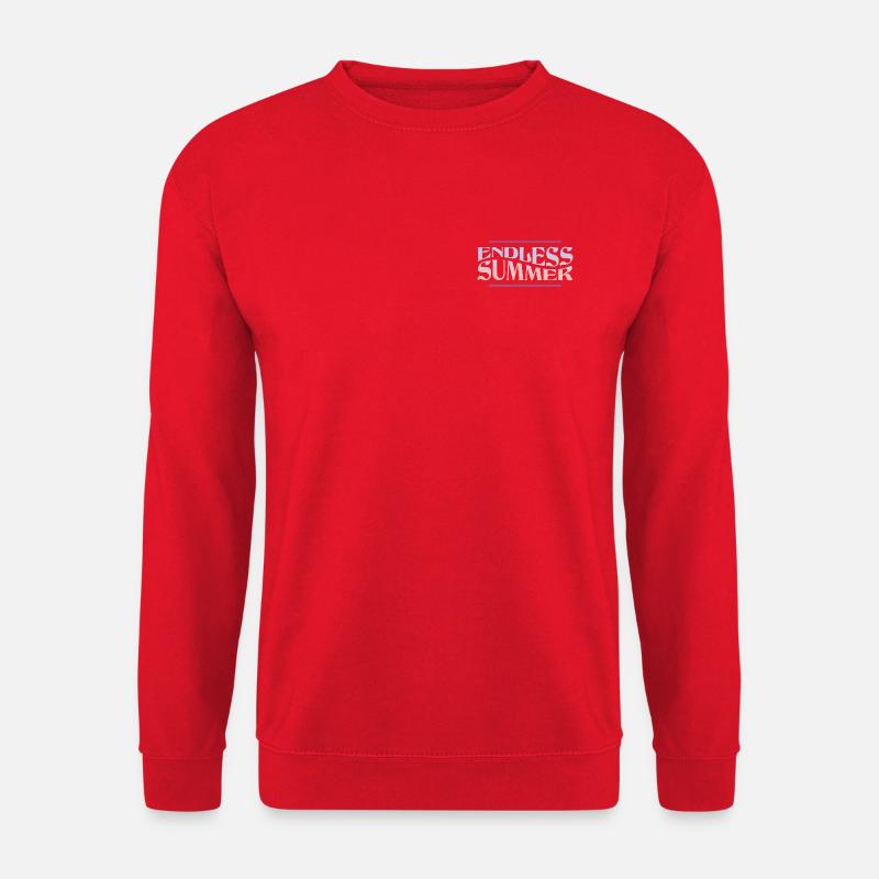 Endless Summer – Retro Summer Vibes - Unisex Sweatshirt - red