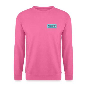 Geburtsjahr 2005 Geburtstag - Unisex Pullover - Pink - Vorne
