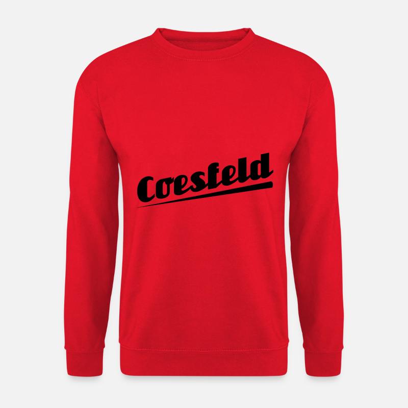 Coesfeld - Textdesign mit Stadtnamen - Unisex Pullover - Rot