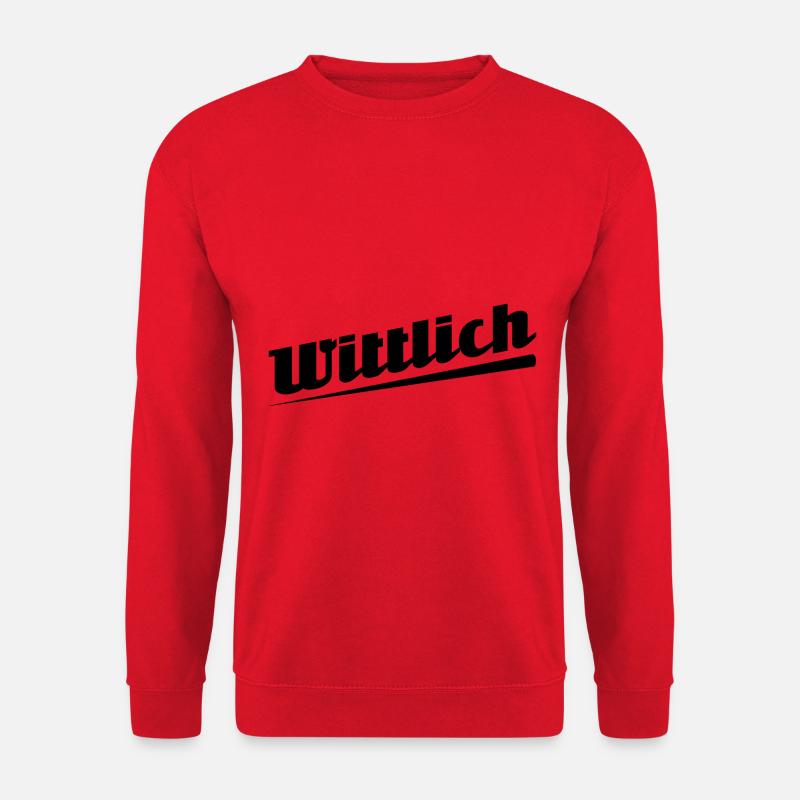 Wittlich - Textdesign mit Stadtnamen - Unisex Pullover - Rot