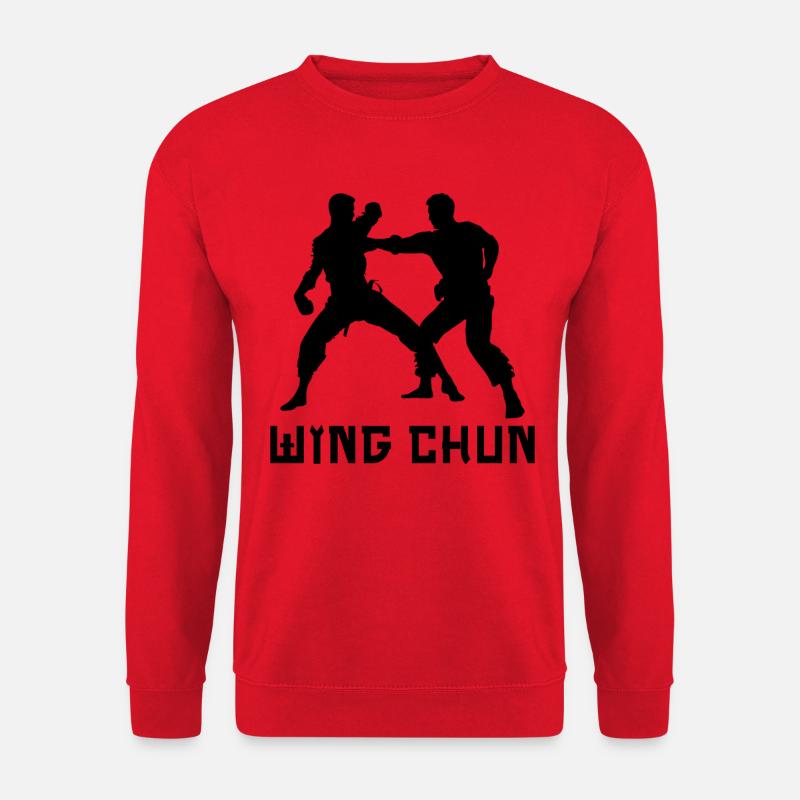 Wing Chun - Unisex Pullover - Rot