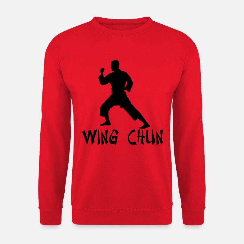 Wing Chun - Unisex Pullover - Rot