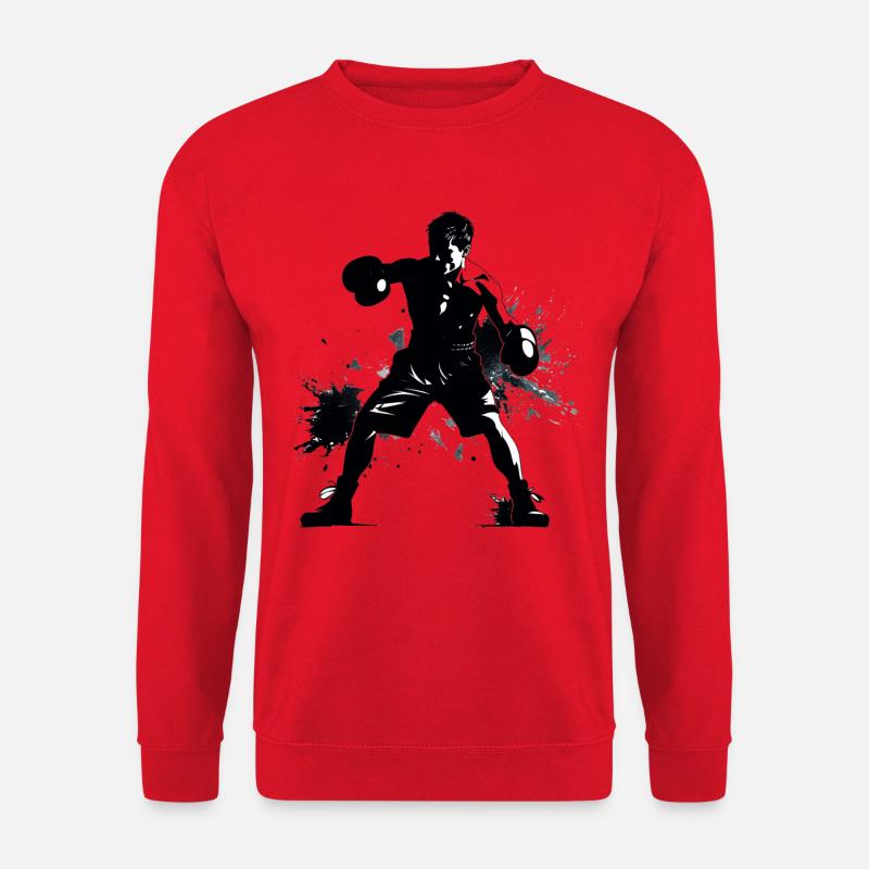 Boxen - Unisex Pullover - Rot