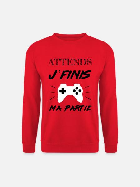 je peux pas j'ai console - Sweat-shirt Unisexe - rouge