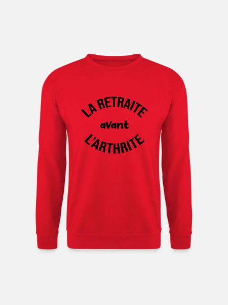 Contre réforme retraite - Sweat-shirt Unisexe - rouge