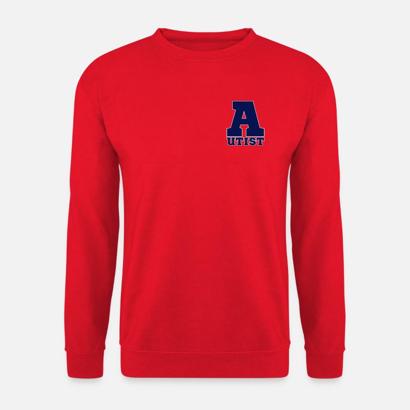 Autist - Unisex Pullover - Rot