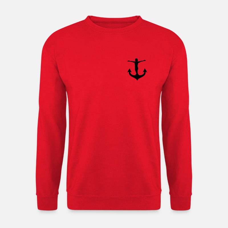 Ankerfrau - Unisex Pullover - Rot