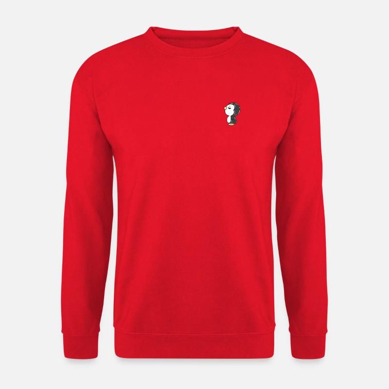 Pinguin - Unisex Pullover - Rot