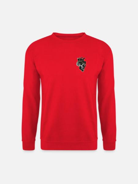 SCHÄDEL ALESSIA ET CETERA - Unisex Pullover - Rot