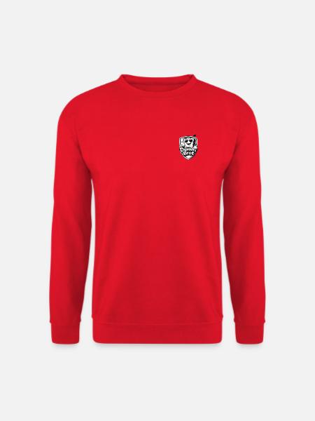 Dummi Brot Mascot Logo - Unisex Pullover - Rot