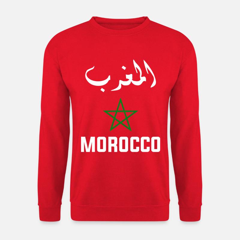 Morocco - Unisex Sweatshirt - red