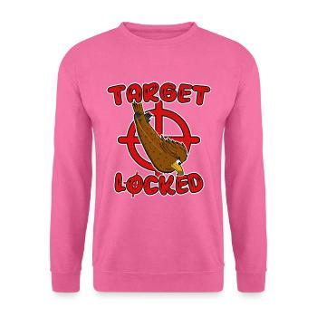 Target Locked Falcon - Unisex Sweatshirt - pink - Front