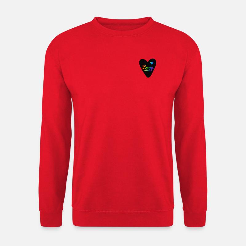 Pride Love - Unisex Sweatshirt - red