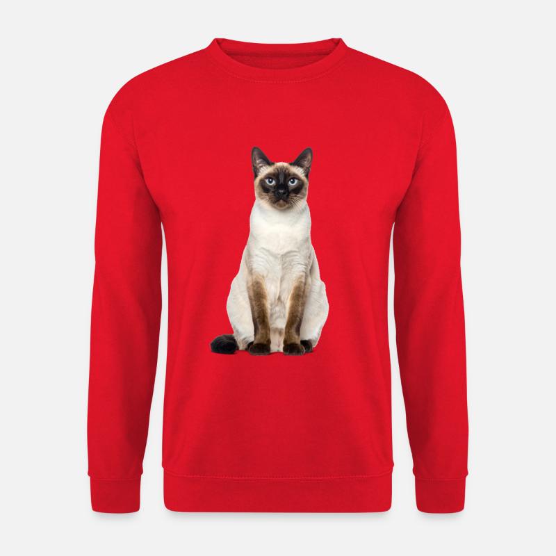 Siam Cat – Good Pet Edition - Unisex Pullover - Rot