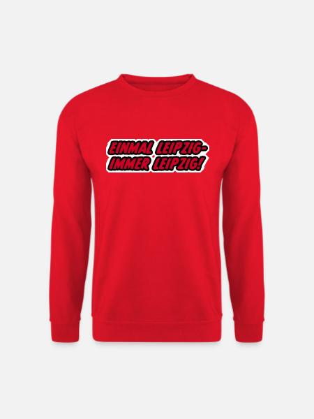 Einmal Leipzig Immer Leipzig - Unisex Pullover - Rot