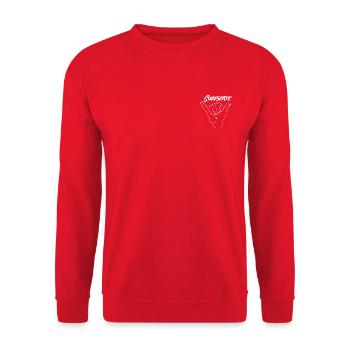 Surfskate Shaka - Unisex Pullover - Rot - Vorne - Alina (178cm) & Michal (187cm)