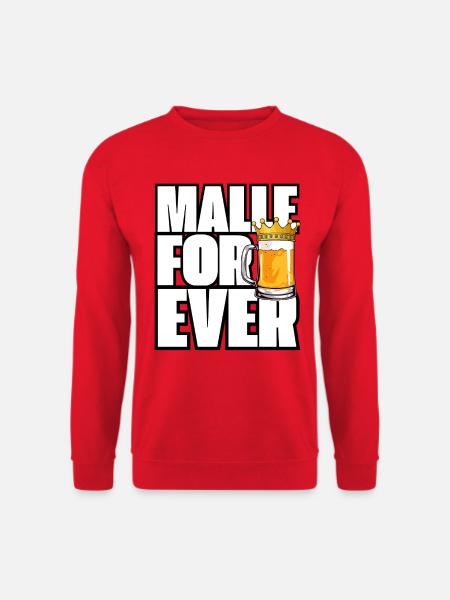 Malle for ever - Unisex Pullover - Rot