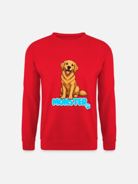 Golden Retriever - Unisex Pullover - Rot