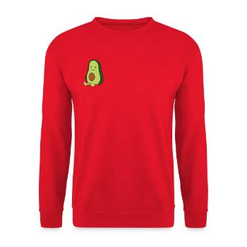 Avocat comique regardant vers la gauche - Sweat-shirt Unisexe - rouge - Devant - Alina (178cm) & Michal (187cm)