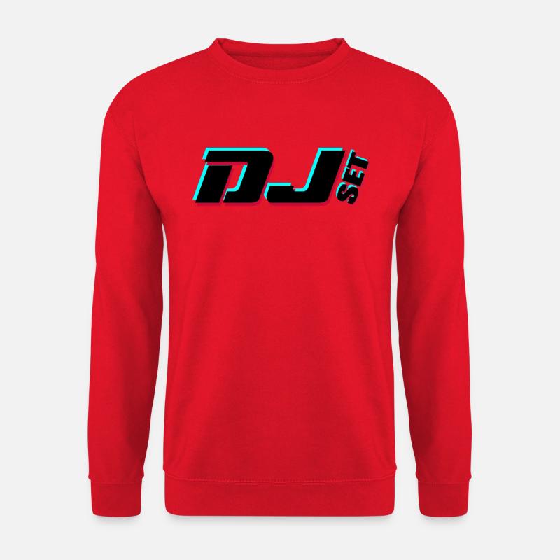 Dj - Unisex Pullover - Rot