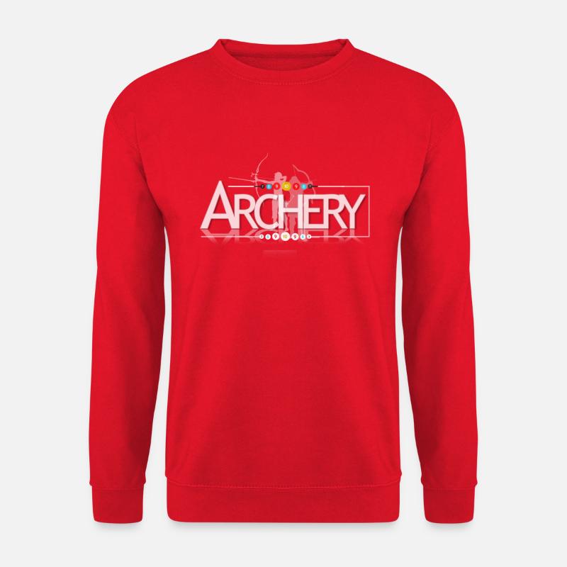 Bow Shooting - Archery - Unisex Sweatshirt - red