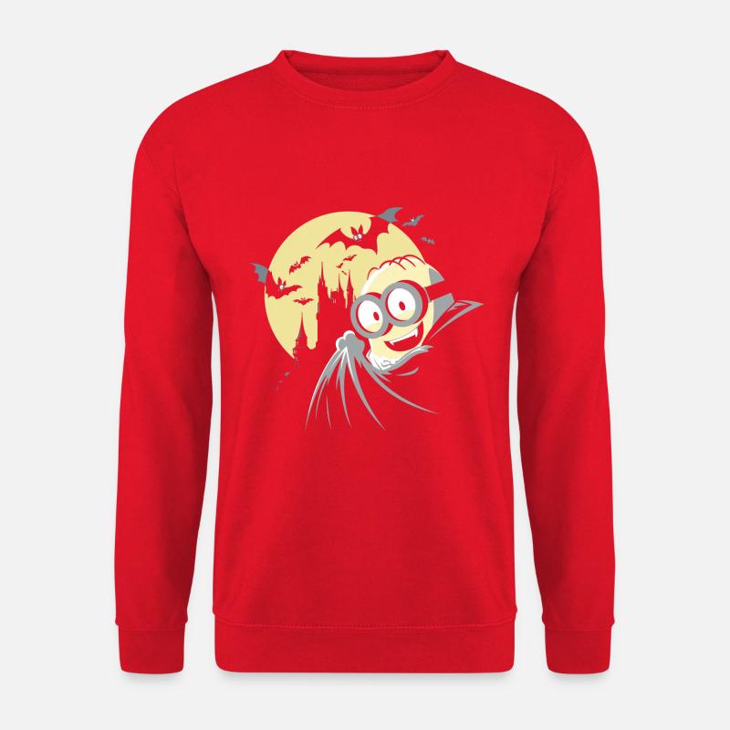 Minions Dave Halloween - Unisex Sweatshirt - red