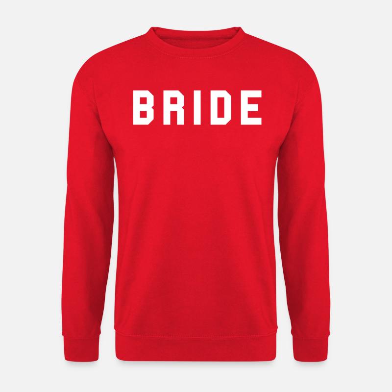 BRIDE College Design Blanc - Sweat-shirt Unisexe - rouge