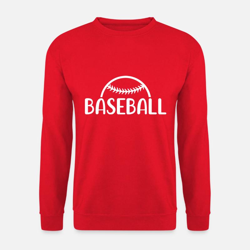 Baseball - Unisex Pullover - Rot