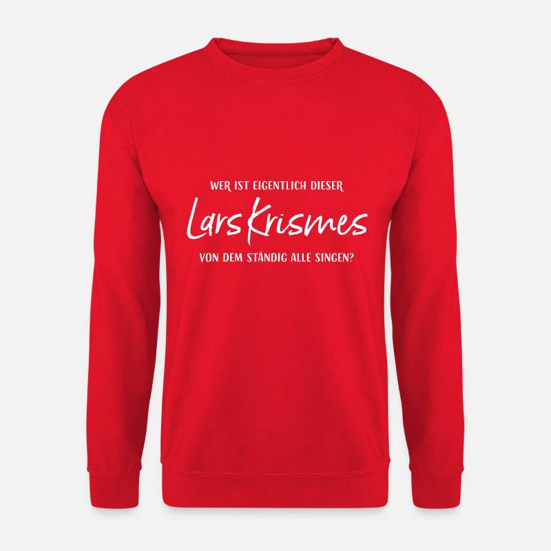 Wer ist eigentlich dieser Lars Krismes... - Unisex Pullover - Rot