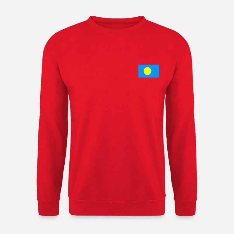 Drapeau des Palaos - Sweat-shirt Unisexe - rouge
