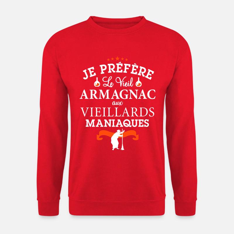 Armagnac - Sweat-shirt Unisexe - rouge