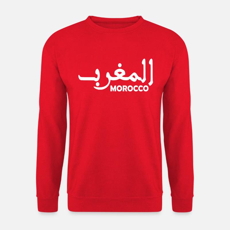 Morocco - Unisex Sweatshirt - red