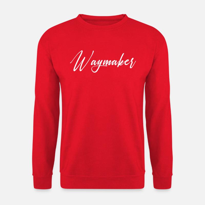 Waymaker - Unisex Sweatshirt - red