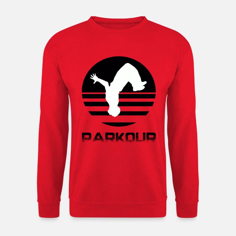 Parkour - Unisex Pullover - Rot