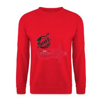 Surf - Special - Unisex Pullover - Rot - Vorne - Alina (178cm) & Michal (187cm)