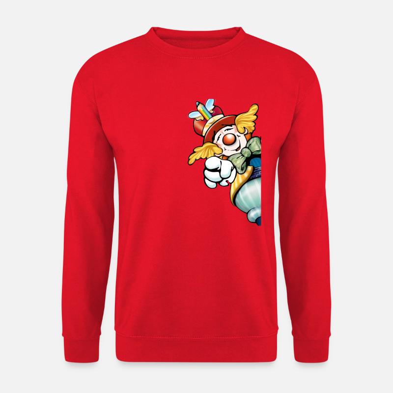 Bozo der Clown - Unisex Pullover - Rot
