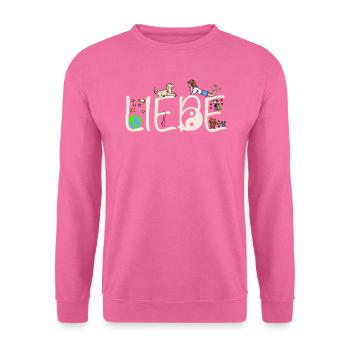 Phil and Paw - Liebe - Unisex Pullover - Pink - Vorne