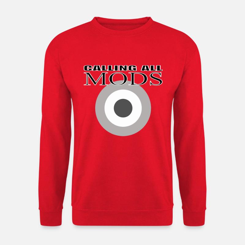 Mods Mod Subculture - Unisex Sweatshirt - red